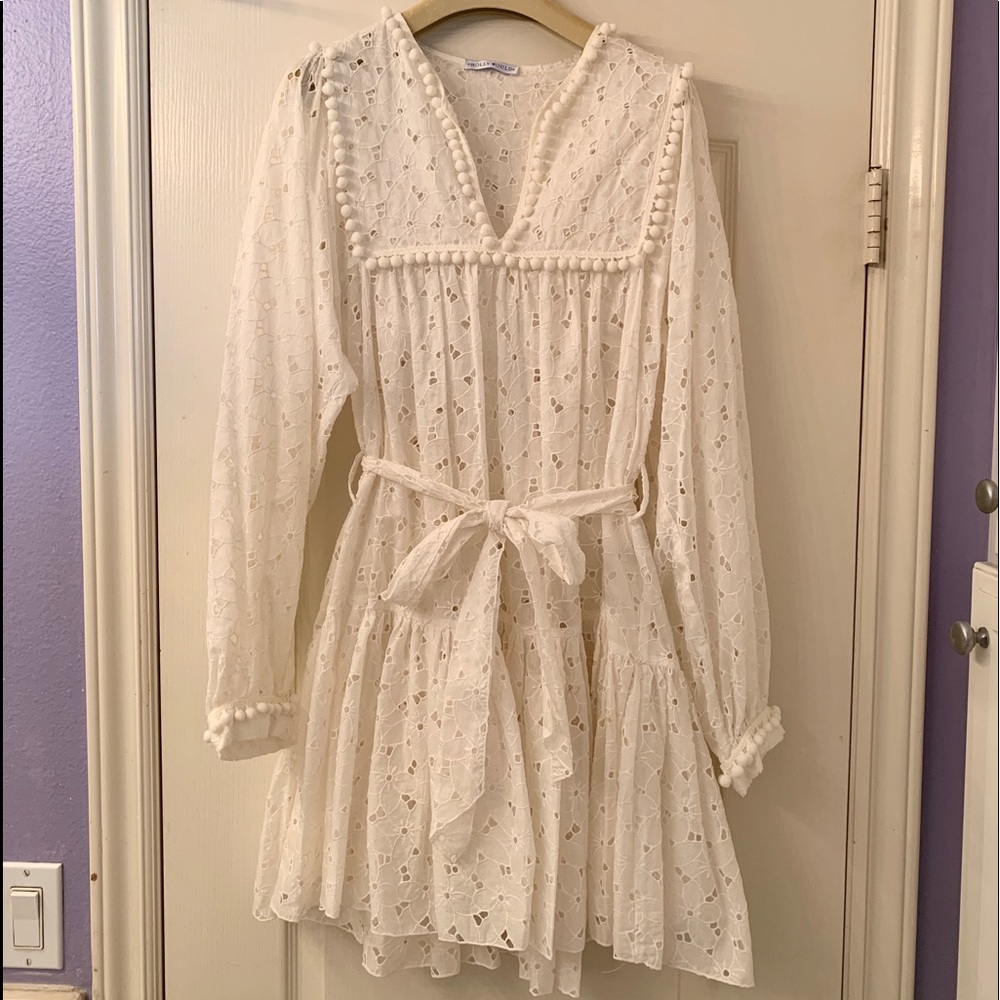 Holly Would Women’s Cream Lace Dress